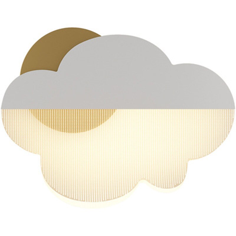 lightinthebox ed vegglampe nattbord lys skydesign søt moderne soverom barnerom jern vegglampe 220-240v 2*6 w 2025 - $116.99 –P9