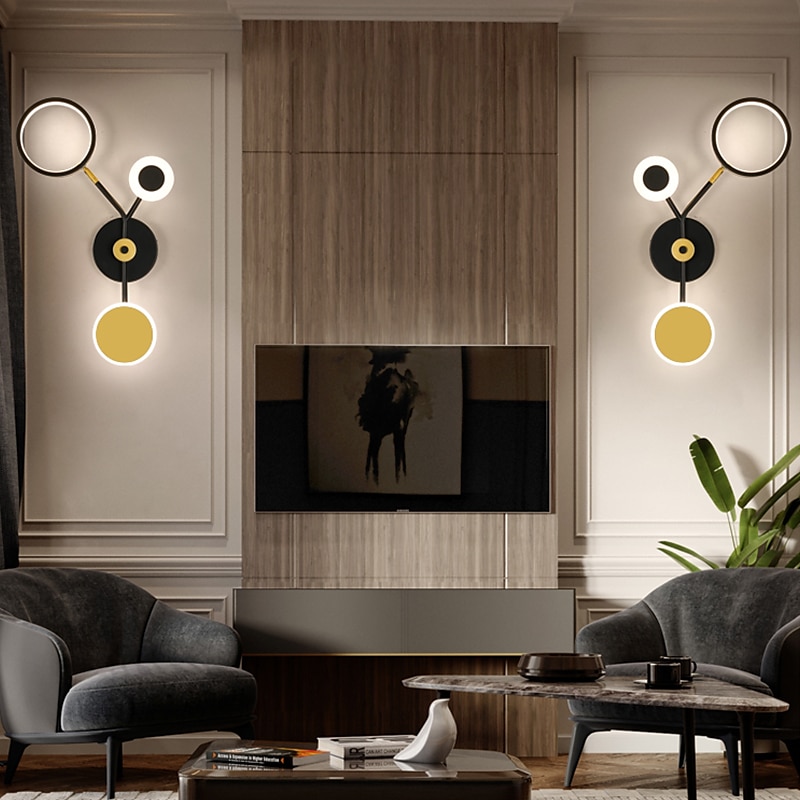 Lightinthebox applique da parete a led lampada da comodino moderna lampade da parete in stile nordico applique da parete luci braccio oscillante soggiorno camera da letto applique da parete in ferro del 2025 a $127.99 –P7