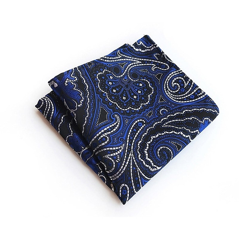 Муж. Галстуки Карманные Площади Для офиса Полоски 2026 - $16.49 –P4