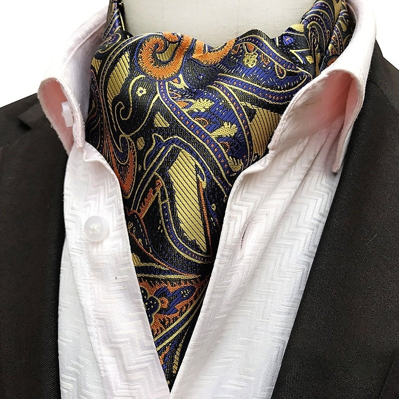Voor heren Banden sjaal Das Ascot Vintage Werk Klassieke Stijl Mode liiketoiminta Causaal Afspraakje 2025 - $20.99 –P5