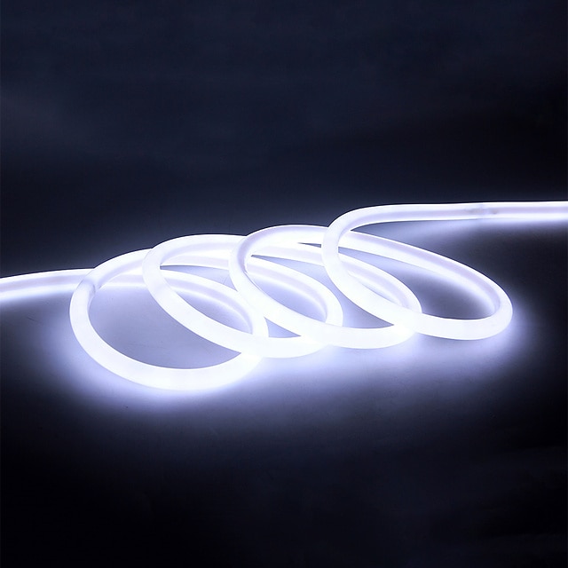 9.8ft 3m LED Neon Strip Light Rope Light SMD 2835 Round 360 Degree Luminous Round Tube IP65 Waterproof Warm White Blue Pink Green Home Decoration EU Plug 2025 - $13.99 –P10