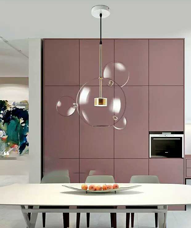 lampada a sospensione 30 cm design unico alluminio led stile nordico 110-240 v del 2025 a $399.99 –P7