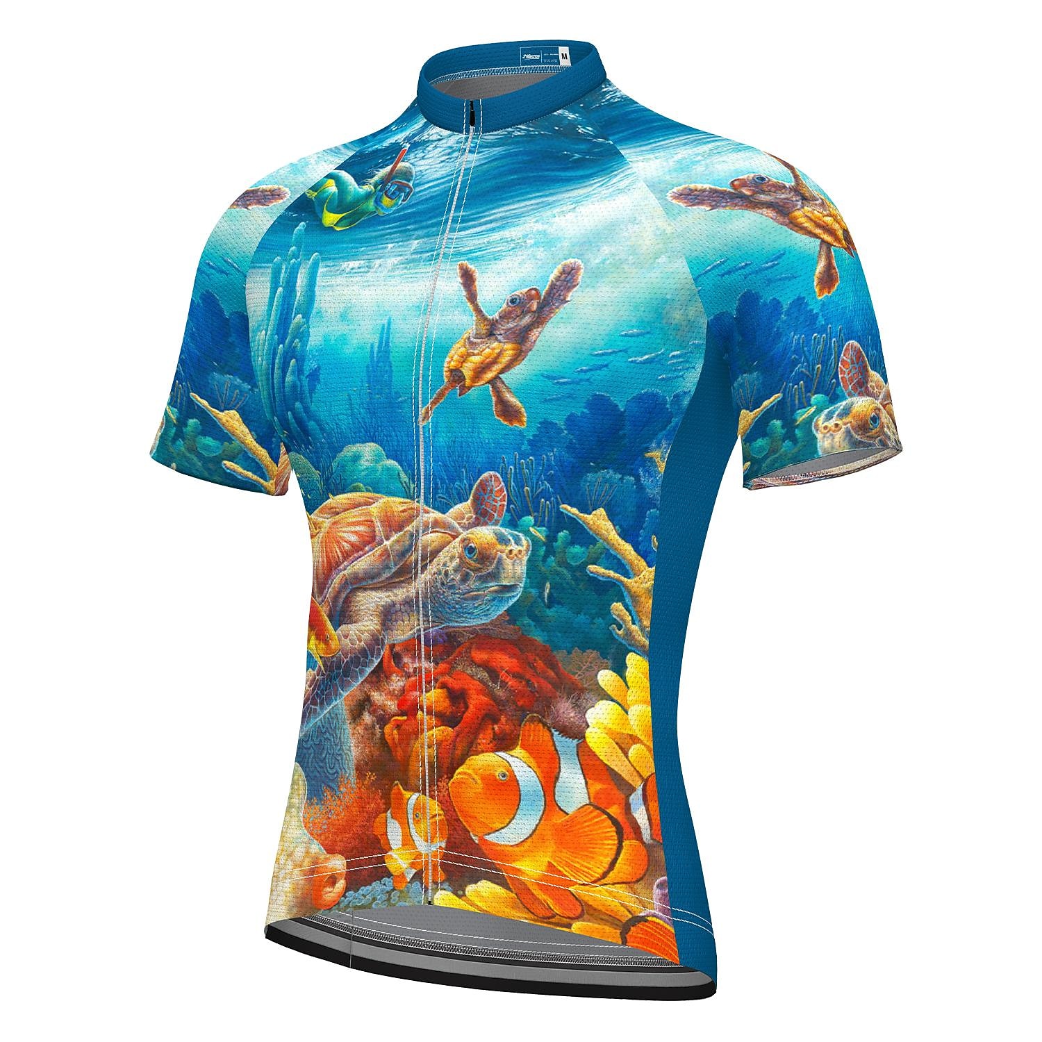 Hombre Maillot de Ciclismo Graphic Peces Gracioso Manga Corta Bicicleta Maillot Camiseta con 3 bolsillos traseros MTB Bicicleta Montaña Ciclismo Carretera Secado rápido Suave Bandas Reflectantes 2026 - $30.99 –P2