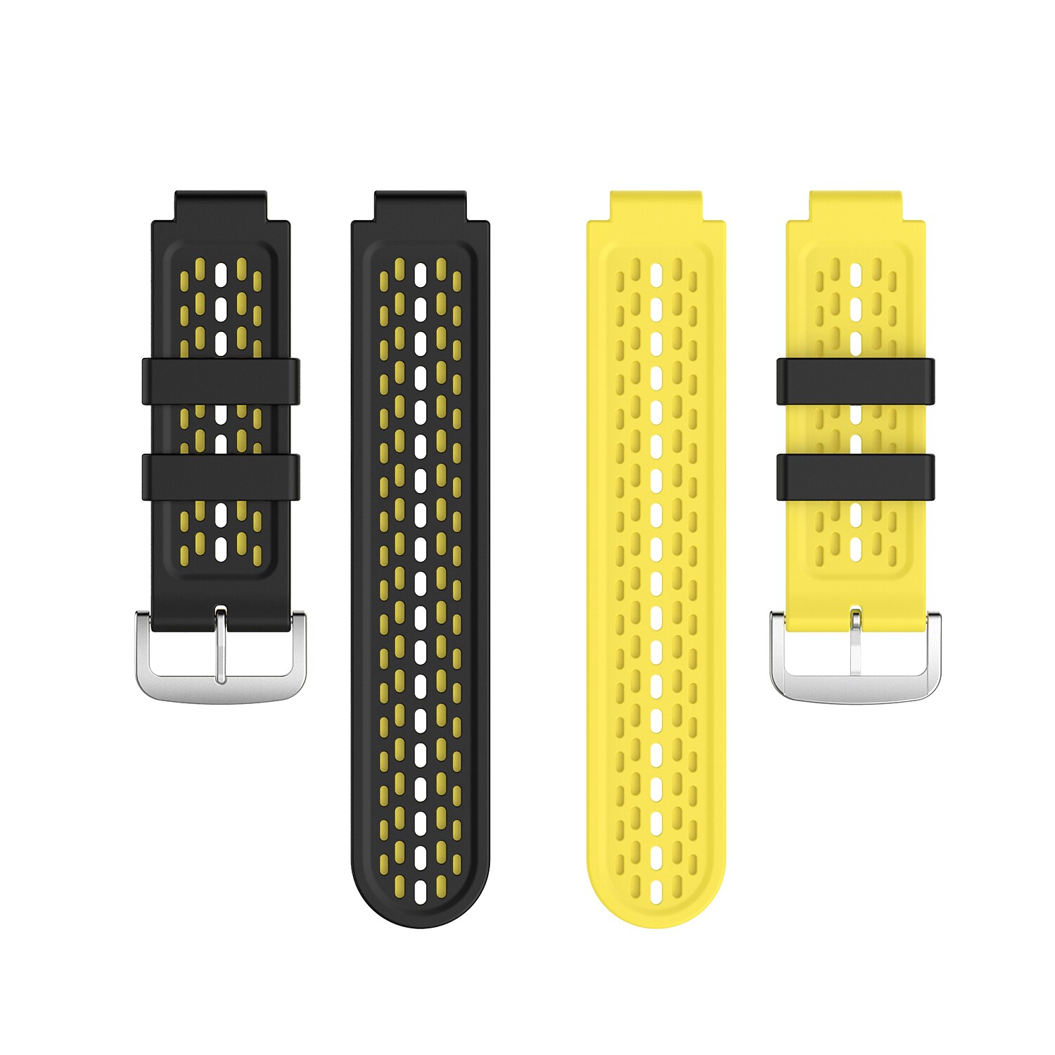 Pulseiras de Relógio para Garmin Approach S2 / S4 Silicone Substituição Alça Respirável Pulseira Esportiva Fecho Clássico Pulseira de 2025 por $13.99 –P8