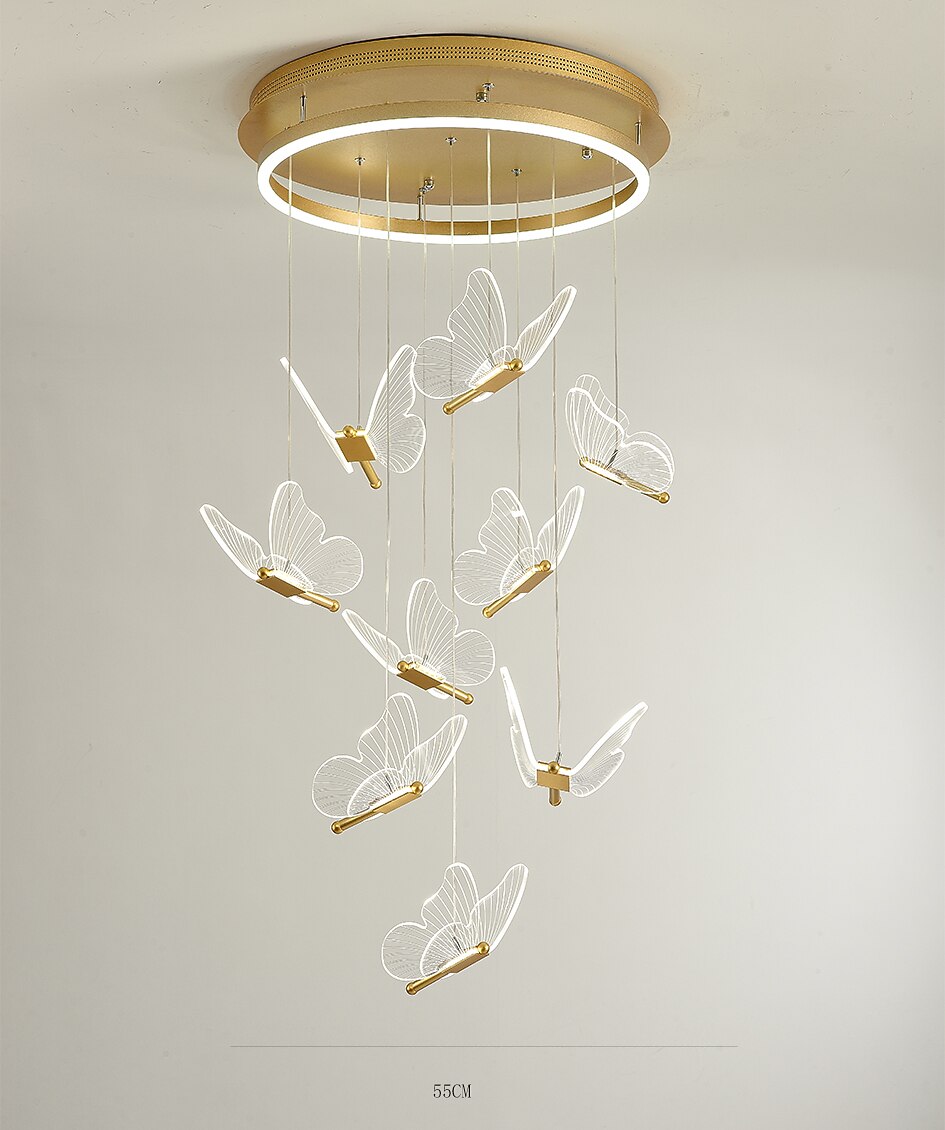 lampada a sospensione a led 35 cm lampada a sospensione a design singolo in acrilico stile nordico a led 110-240 v del 2025 a $349.99 –P13
