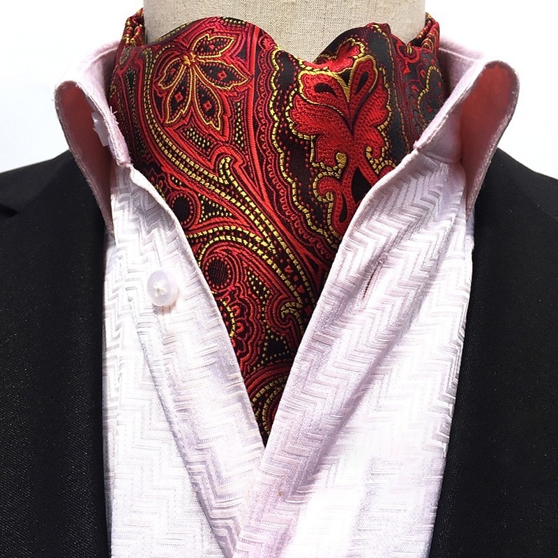 Hombre Corbatas Pañuelo Trabajo A Rayas 2026 - $20.99 –P2