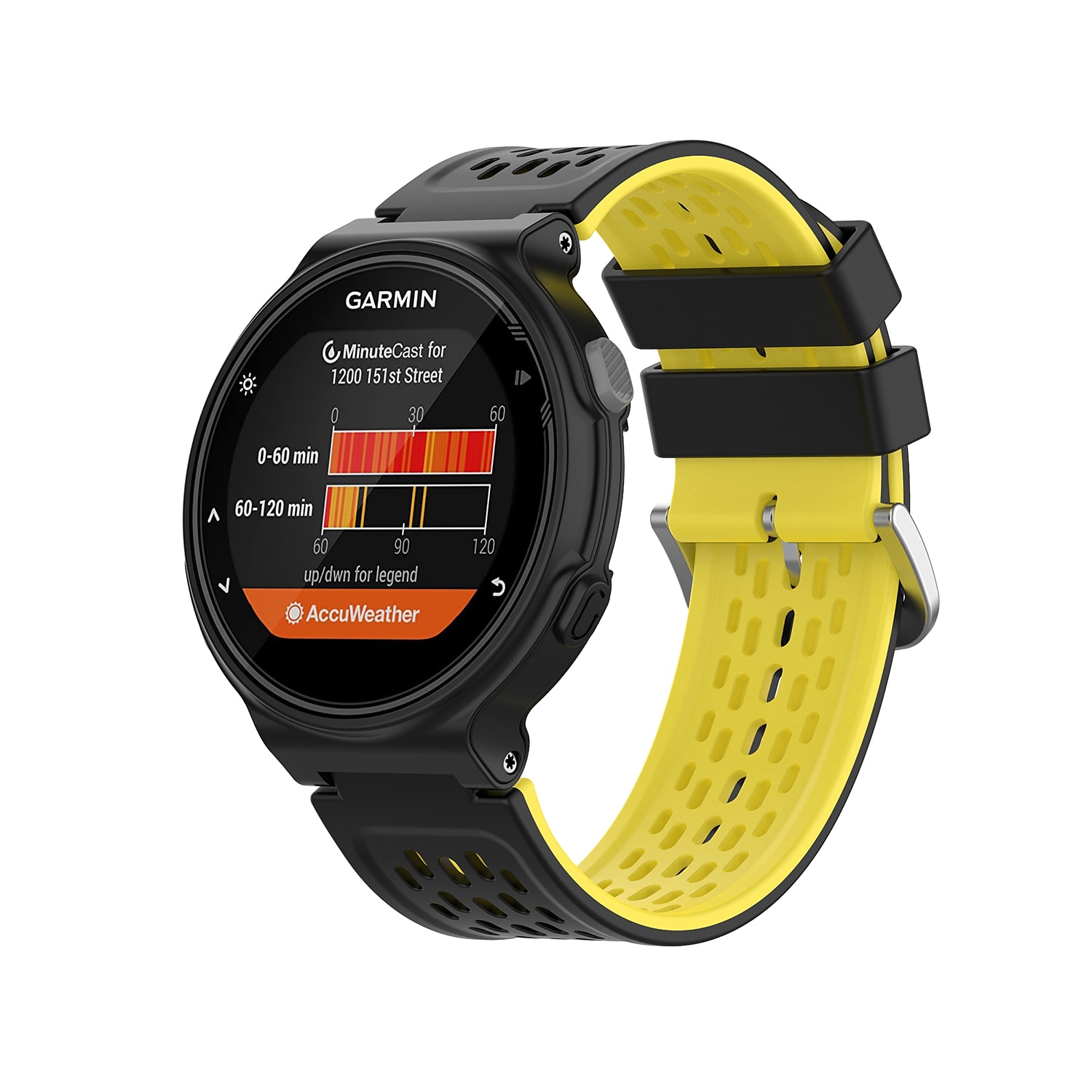 Pulseiras de Relógio para Garmin Approach S2 / S4 Silicone Substituição Alça Respirável Pulseira Esportiva Fecho Clássico Pulseira de 2025 por $13.99 –P9