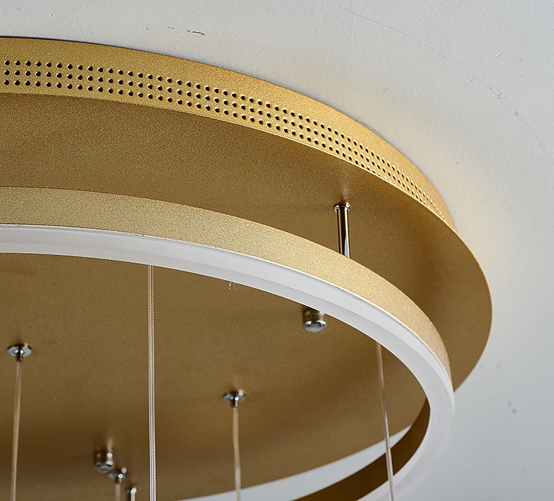 lampada a sospensione a led 35 cm lampada a sospensione a design singolo in acrilico stile nordico a led 110-240 v del 2025 a $349.99 –P8