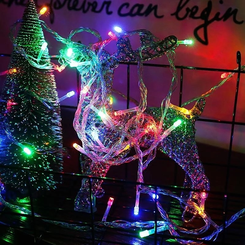 Elegant Wedding Reception Party LED String Lights LED Fairy Lights Christmas Wedding Bedroom Decoration Warm White Multi Color 1.5m 3m 10m AA Batteries Powered 2025 - $8.99 –P5