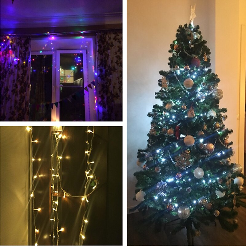 Elegant Wedding Reception Party LED String Lights LED Fairy Lights Christmas Wedding Bedroom Decoration Warm White Multi Color 1.5m 3m 10m AA Batteries Powered 2025 - $8.99 –P9