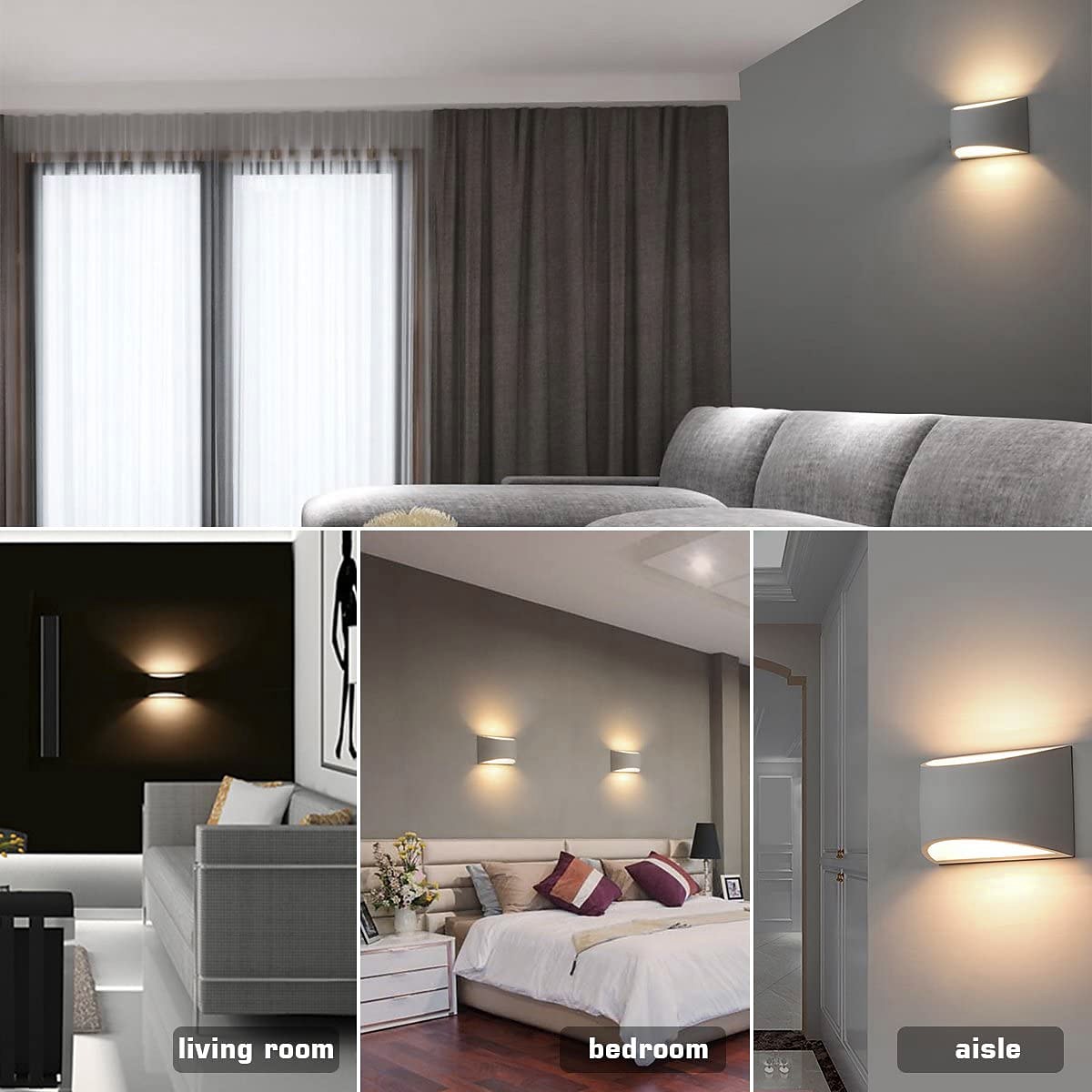 Lightinthebox LED Wall Lights G9 9W Floor Lamps Modern Wall Lamps for Living Room Bedroom Hallway Home Room Decorations Aluminum Material 220-240/ 110-120V 2025 - $42.99 –P6
