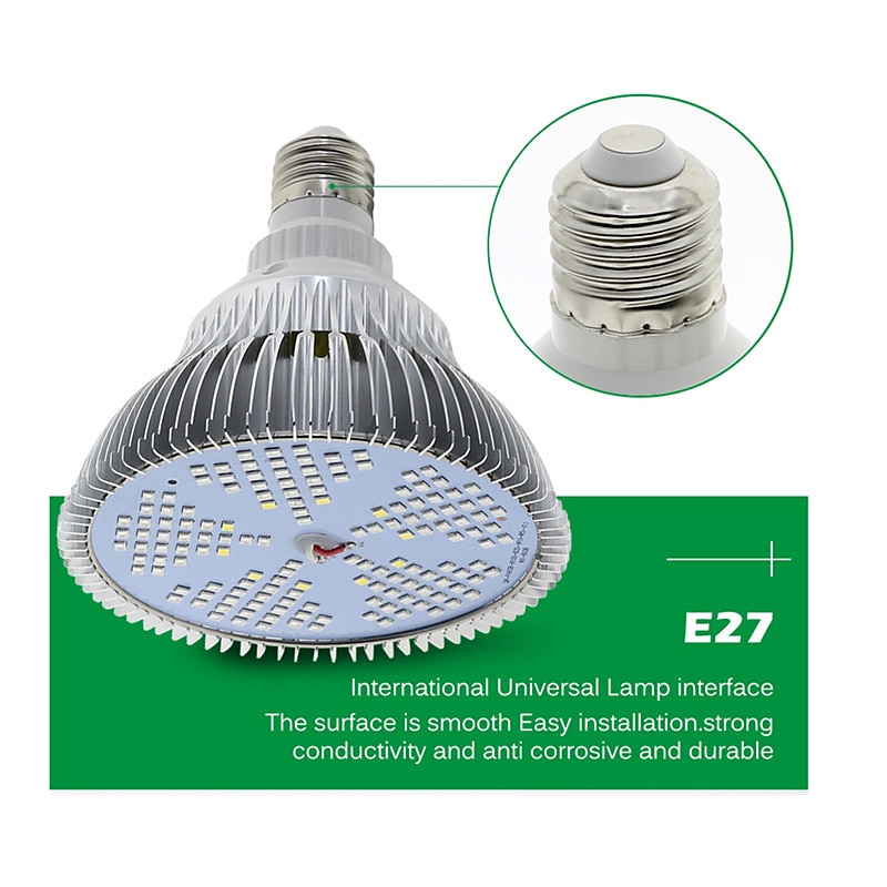 LED Plant Grow Light Lamp Bulb Full Spectrum E27 Phytolamp Full Range ffor Indoor Plants Greenhouse Vegetables Succulent Hydroponics Organic Seedlings 1pc 2025 - $11.49 –P1