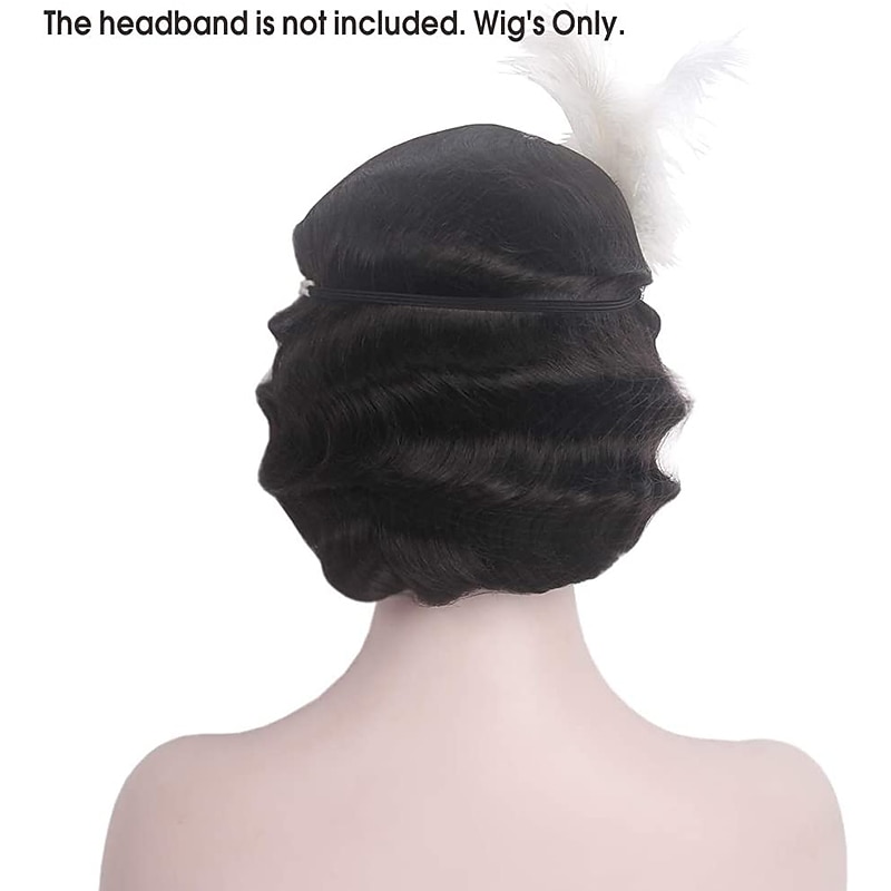 Roaring 20S Wig Wave 1920S Wig Short Curly Fancy Dress for Women Cosplay Party 70S Halloween Wigs 2026 - $21.99 –P3