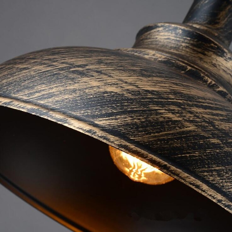 29 cm Pojedynczy projekt Lampy widzące Metal Malowane wykończenia Zabytkowe Styl skandynawski 110-240 V 2026 - $160.99 –P5