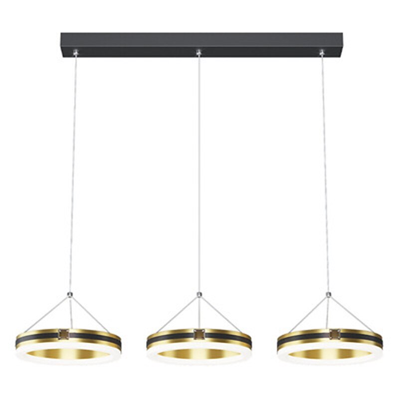 led pendentif lumière trois têtes salle à manger lampe led lumière de luxe mode longue table lustre simple moderne bar club lampe salle à manger cuisine 72cm de 2025 ? $249.99 –P6