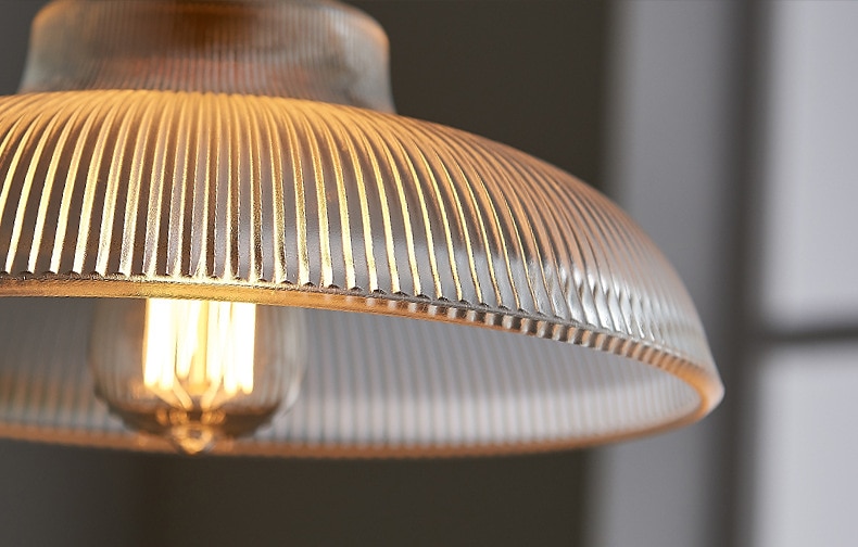 30cm LED Pendant Light Glass Metal Vintage Style Country Lights Transparent Lampshade Bar Cafes Dining Room Kitchen Living Room Light 110-120V 220-240V 2025 - $249.99 –P7