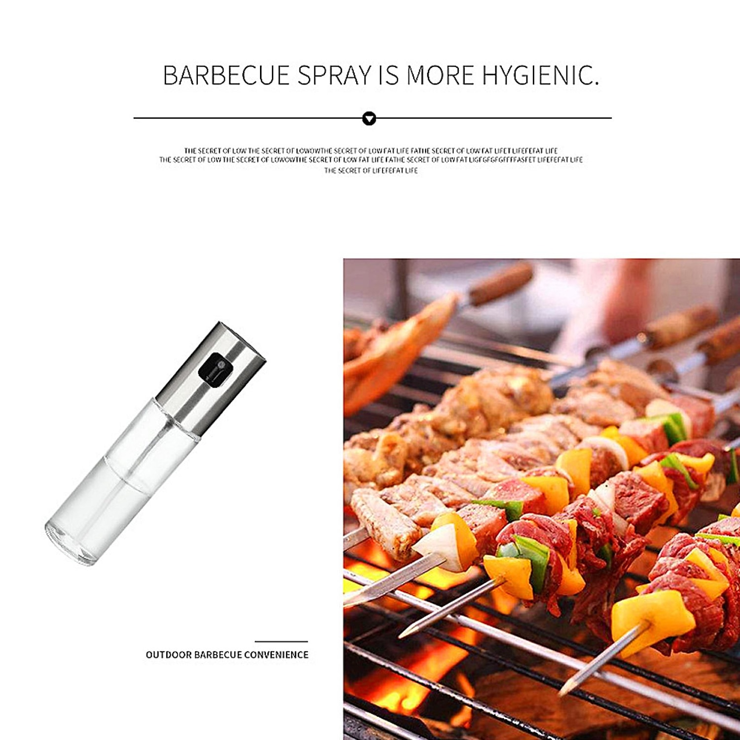 Barbecue Olive Oil Spray Bottle Oil Vinegar Spray Bottle Water Barbecue Grill Sprayer Kitchen Tool 2026 - $7.99 –P10