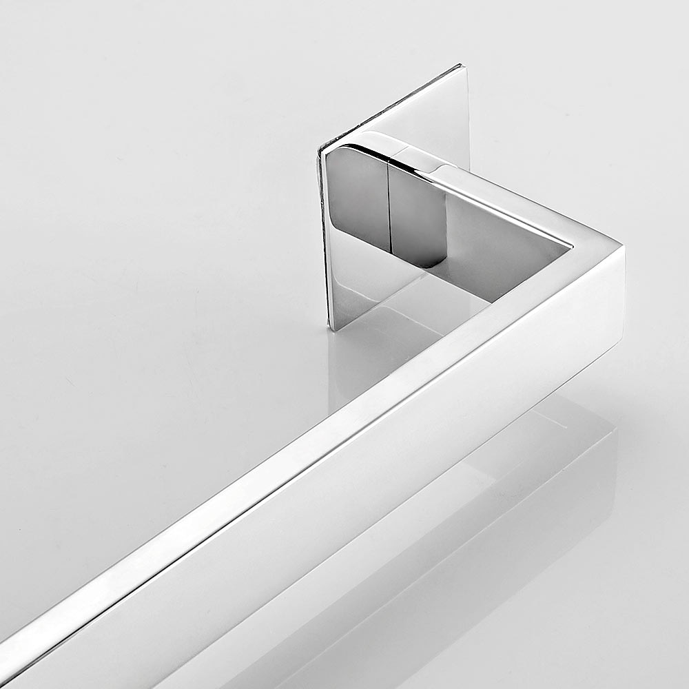 set di accessori hardware per il bagno, porta accappatoio autoadesivo a parete, portasciugamani in acciaio inossidabile cromato, porta asciugamani, porta carta igienica del 2025 a $39.99 –P6