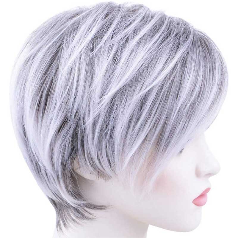 peluca de corte corto rubia recta corte pixie peluca resistente al calor pelucas cortas de cabello corto con flequillo 2026 - $20.99 –P5