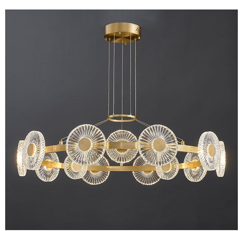 lampada a sospensione a led moderno lusso design cerchio oro design sputnik lampadario design rame stile moderno sputnik ottone 9 12 15 teste 220-240v 110-120v del 2025 a $1034.09 –P5