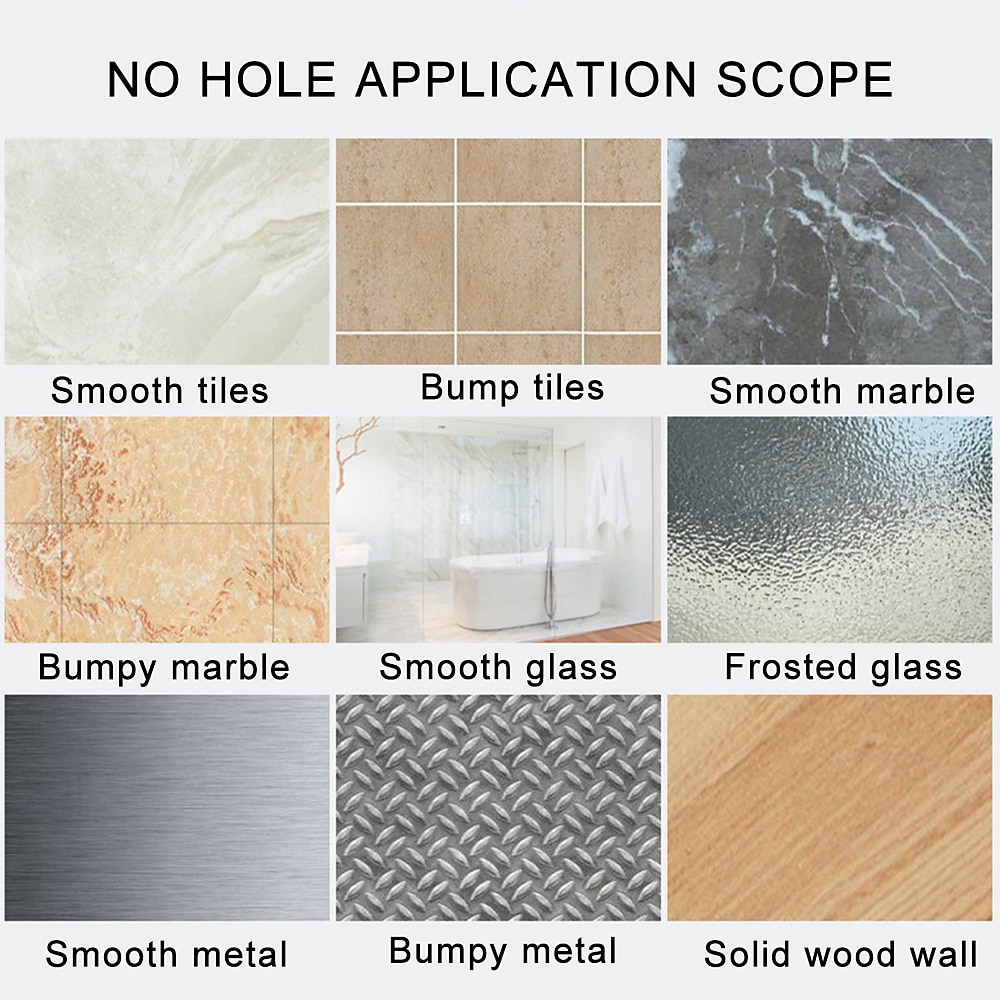 punch gratis scheermes houder opslag haak muur mannen scheren scheerapparaat plank badkamer scheermes rek muur badkamer accessoires 2025 - $5.99 –P2