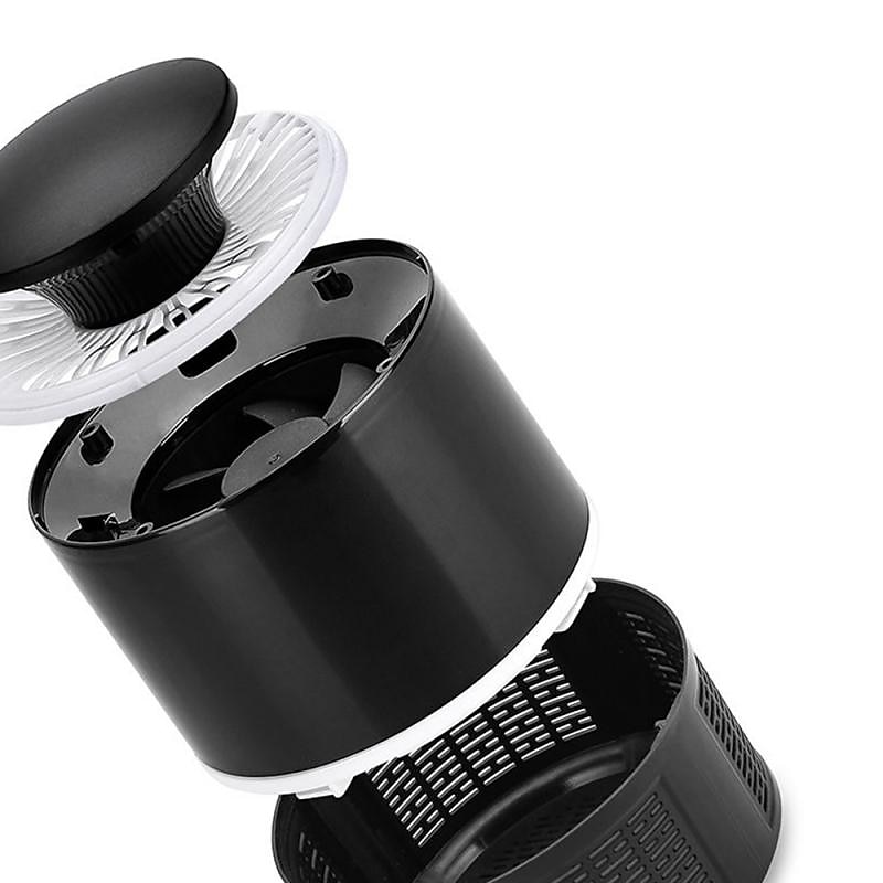 Bugzapper automatische binnen insectenval - uv zwart licht & ventilator muggen, fruitvliegen & muggen killer met usb oplaadbaar 2025 - $13.99 –P5