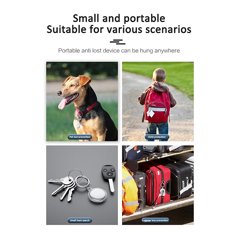 2025年 電話 ケース 用途 Apple AirTag AirTag Airtag DogCollar アンチ失われました ロケータートラッカー TPU  コレクション – $10.99 –P8