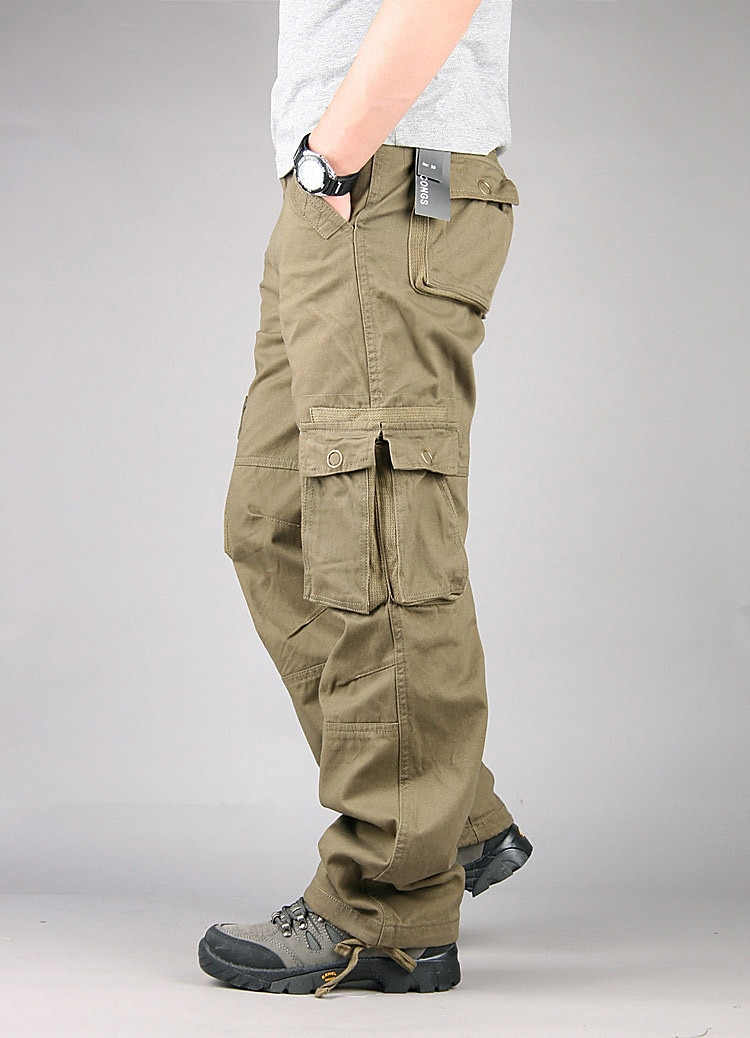Men's Cargo Pants Hiking Pants Trousers Work Pants Military Outdoor Ripstop Breathable Quick Dry Multi Pockets Bottoms 6 Pockets Black Green Cotton Hunting Fishing Climbing 30 32 34 36 38 2025 - $37.99 –P4