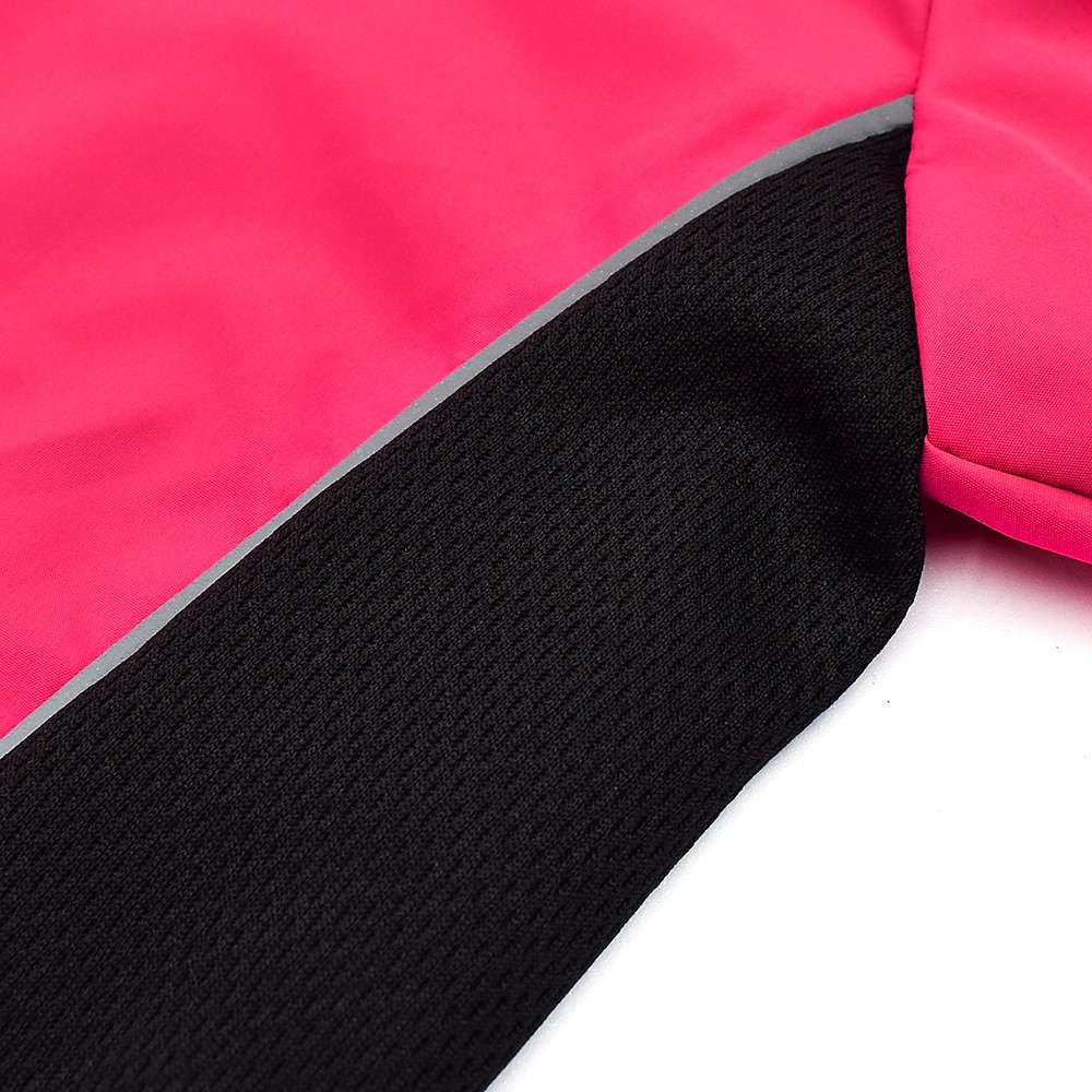 WOSAWE Women's Cycling Jacket Windbreaker Cycling Jersey High Visibility Windproof Rain Waterproof Breathable Bike Jacket Tracksuit Mountain Bike MTB Road Bike Cycling City Bike Cycling Black Pink 2025 - $37.99 –P9