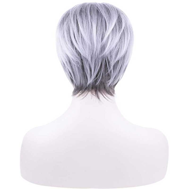 peluca de corte corto rubia recta corte pixie peluca resistente al calor pelucas cortas de cabello corto con flequillo 2026 - $20.99 –P3