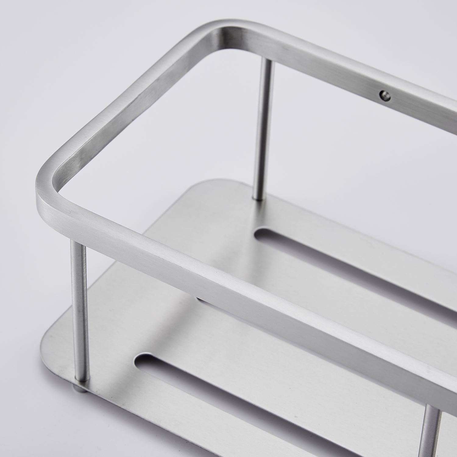 Shower Caddy Rectangle Bathroom Shelf for Washing Supplies, Bath Fixture, Wall Mounted New Design Creative Contemporary Modern 304Stainless Steel, Matte Black, Brushed Nickel, Matte Gold, Chrome 1pc 2025 - $60.99 –P13