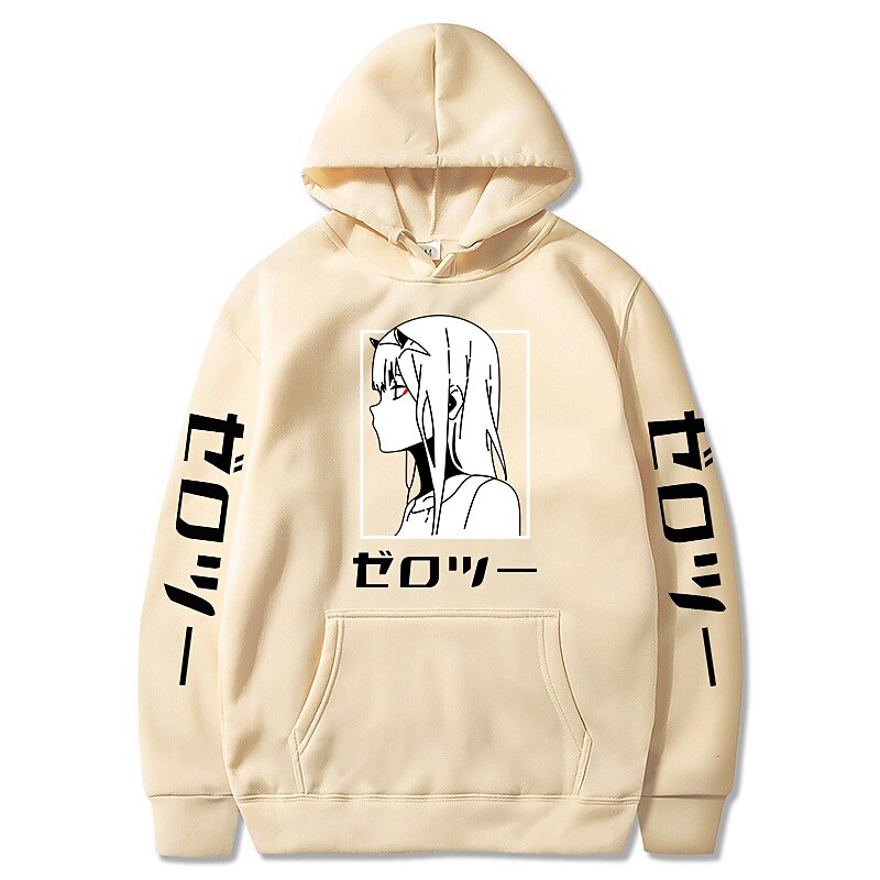 Darling in the Franxx Nulová dvě Cosplay kostým Kapuce Anime Grafika Potisk Harajuku Grafika Pro Pánské Dámské Dospělé Zpátky do školy 2025 - $25.99 –P11