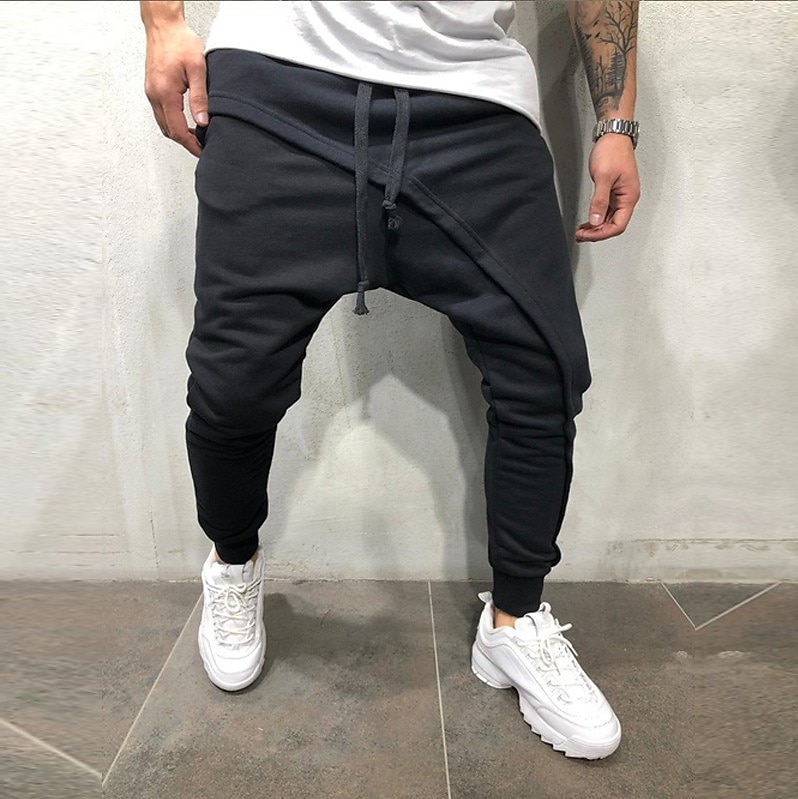 Herren Jogginghose Hose Baggy-Hosen Freizeithose Kordelzug Elastischer Bund Einfarbig Komfort Atmungsaktiv Volle Länge Täglich Streetwear Mode Klassisch Lässiger Schnitt Schwarz Grau 2025 - $19.49 –P4