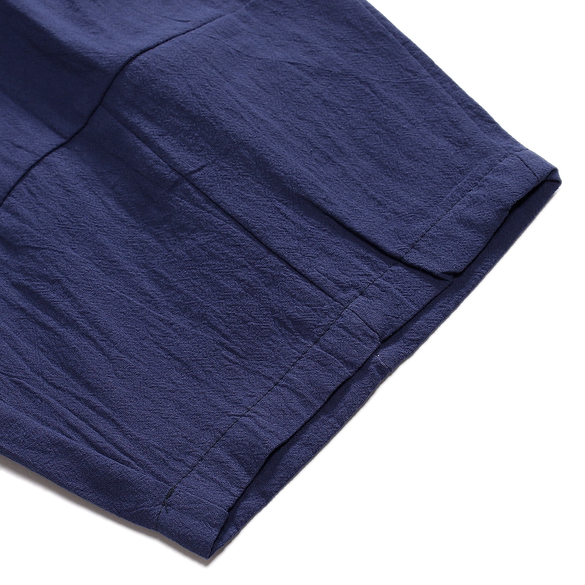 Per uomo Pantaloncini Pantaloncini di lino Pantaloncini estivi Pantaloni modello Capri A cordoncino Vita elastica Classico Tinta unita All'aperto Lunghezza del ginocchio Giornaliero Per uscire Moda del 2026 a $22.99 –P13