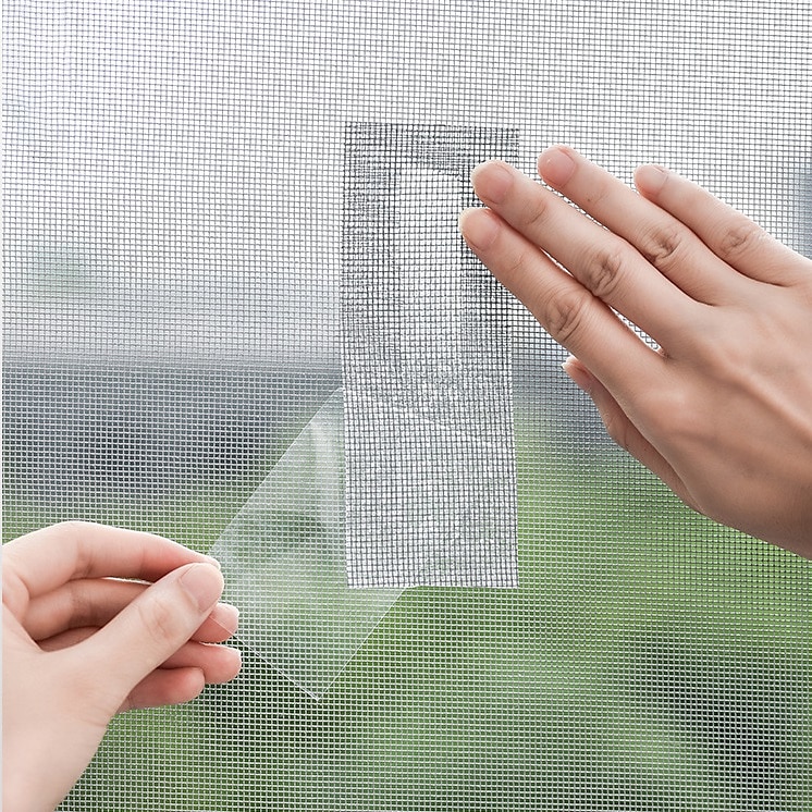 επισκευή οθόνης ταινία πόρτα αδιάβροχο αυτοκόλλητο αυτοκόλλητο έμπλαστρο αντι-εντόμων κουνουπιέρες σπασμένες τρύπες 2026 - $10.49 –P12