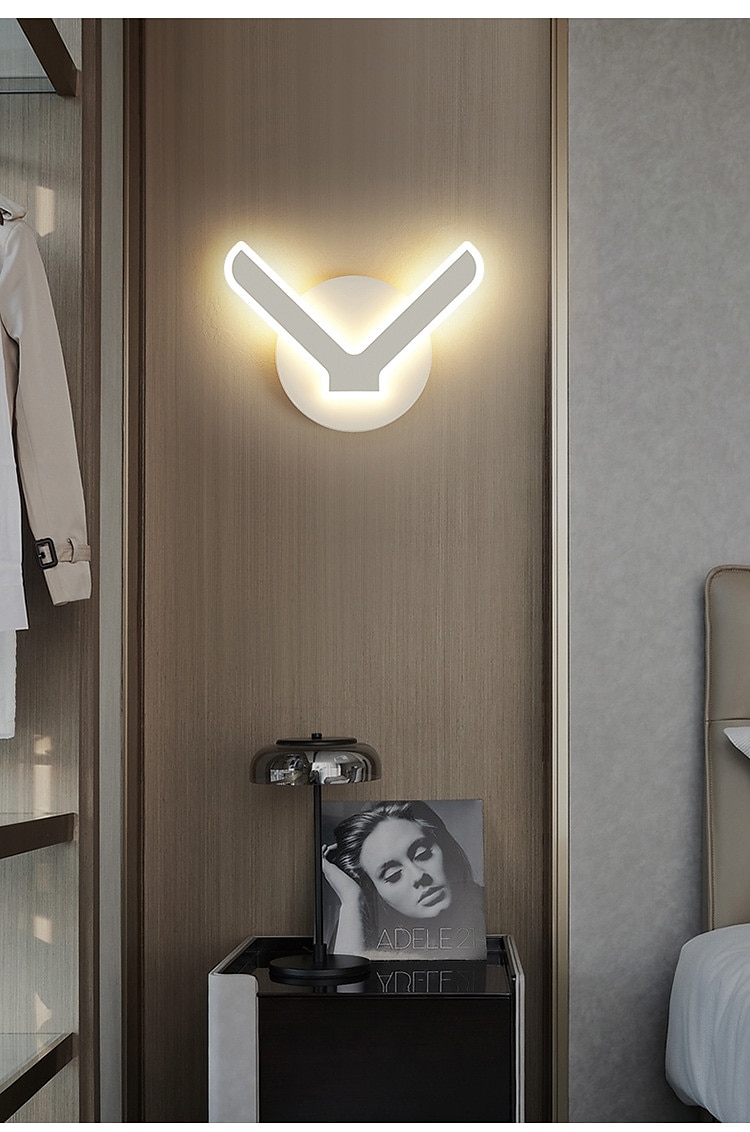 Lightinthebox LED Wall Light Creative LED Modern LED Wall Lights Living Room Bedroom Acrylic Wall Light 220-240V 12 W 2025 - $85.99 –P1