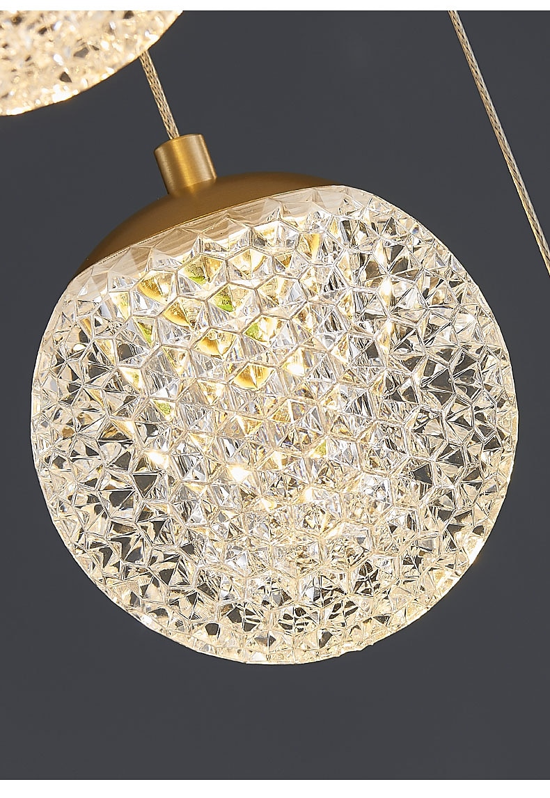 kroonluchter led hanglamp globe ontwerp cluster ontwerp koper formele stijl moderne 10 15 20 heads 220-240v 110-120v 2025 - $559.89 –P10