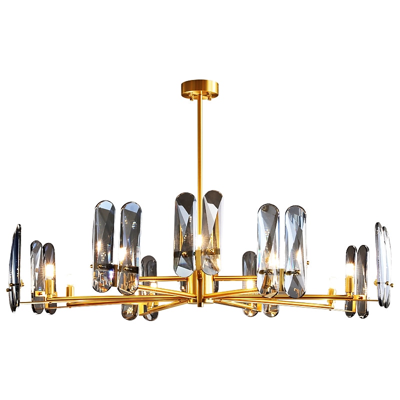 LED Pendant Light Crystal Chandelier Unique Design Copper Nordic Style 4 6 8 12 Heads 220-240V 110-120V 2025 - $636.99 –P7