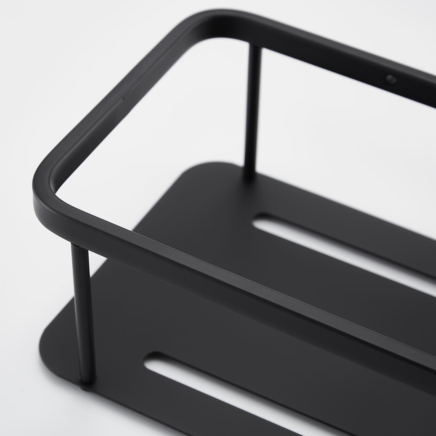 Shower Caddy Rectangle Bathroom Shelf for Washing Supplies, Bath Fixture, Wall Mounted New Design Creative Contemporary Modern 304Stainless Steel, Matte Black, Brushed Nickel, Matte Gold, Chrome 1pc 2025 - $60.99 –P14