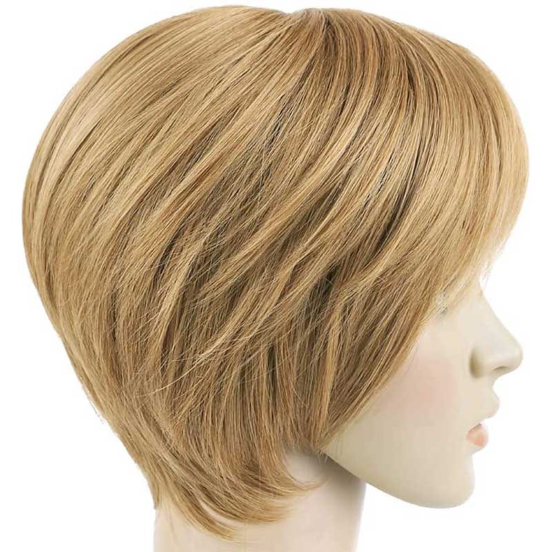peluca de corte corto rubia recta corte pixie peluca resistente al calor pelucas cortas de cabello corto con flequillo 2026 - $20.99 –P11