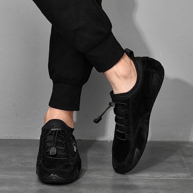 stilfulla avslappnade brittiska sneakers för män, ventilerande mesh med bläckfisksula, fashion forward 2026 - $54.99 –P4