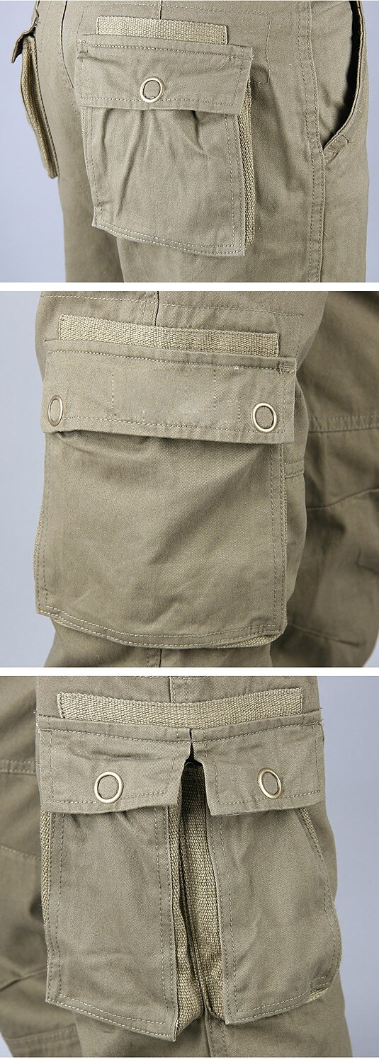 Men's Cargo Pants Hiking Pants Trousers Work Pants Military Outdoor Ripstop Breathable Quick Dry Multi Pockets Bottoms 6 Pockets Black Green Cotton Hunting Fishing Climbing 30 32 34 36 38 2025 - $37.99 –P14