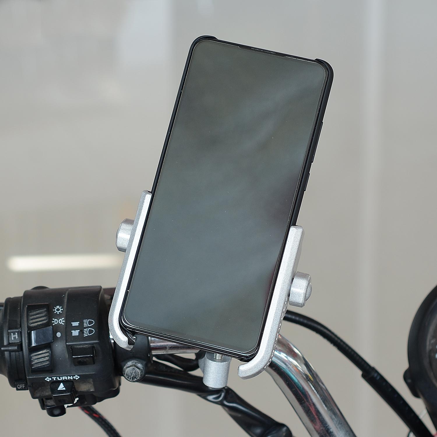supporto telefono supporto supporto moto bici bici&amp; Moto supporto del telefono 360 ° di rotazione in lega di alluminio del telefono accessorio per iphone 12 11 pro xs xs max xr x 8 samsung glaxy del 2026 a $36.99 –P5