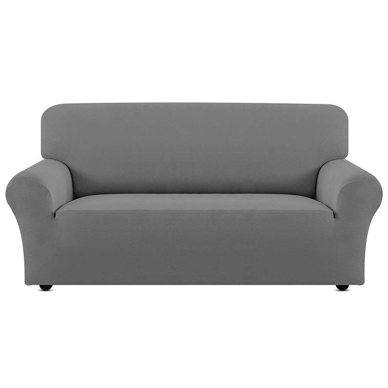 Stretch-Sofabezug, Schonbezug, burgunderfarben, elastisch, Sofagarnitur, Sessel, Loveseat, 4- oder 3-Sitzer, L-förmiges Sofa, Möbelschutz, Anti-Rutsch-Bezug, weich, waschbar 2025 - $47.99 –P15
