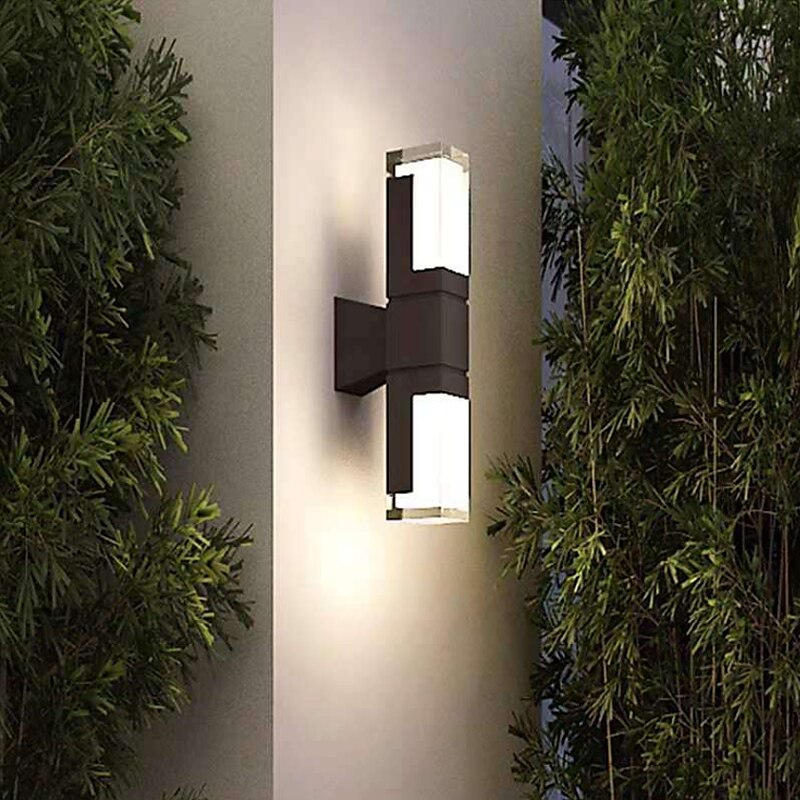 Lightinthebox mur LED lumières étanche LED style nordique mur LED lumières extérieur en aluminium applique murale ip65 moderne simple 110-240 v 7 w de 2025 ? $82.99 –P11