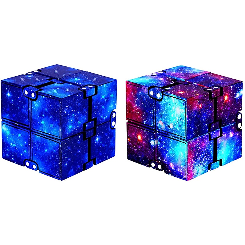 Sensory Infinity Cube Stress Fidget Toys Autism Anxiety Relief Kids Adults YY UK 