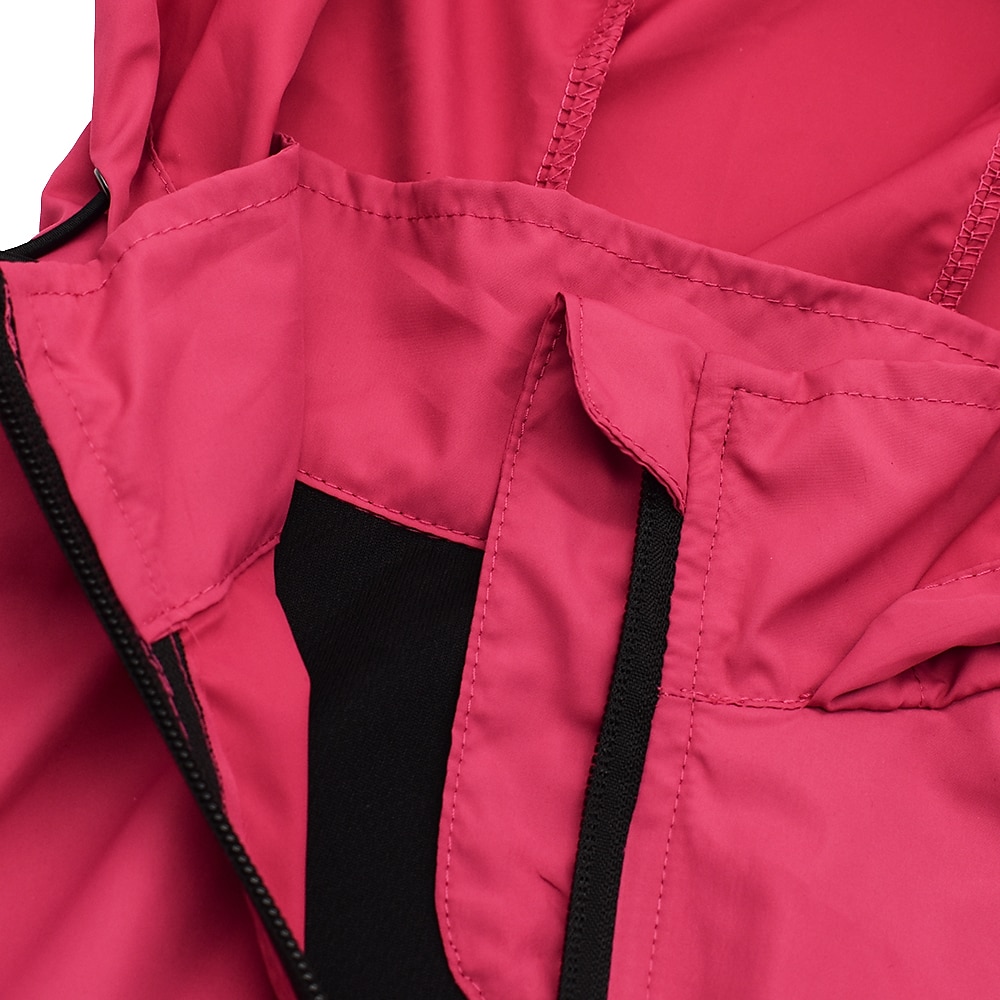 WOSAWE Women's Cycling Jacket Windbreaker Cycling Jersey High Visibility Windproof Rain Waterproof Breathable Bike Jacket Tracksuit Mountain Bike MTB Road Bike Cycling City Bike Cycling Black Pink 2025 - $37.99 –P12