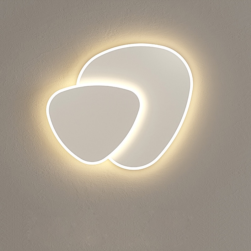 ledet taklampe 40 50 cm geometriske former innfelt lys metall moderne stil geometrisk malte overflater ledet moderne 220-240v 2025 - $182.99 –P4