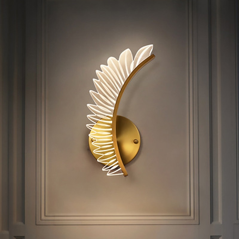 lightinthebox led-wandlamp creatieve led moderne led-wandlampen woonkamer slaapkamer acryl wandlamp 220-240v 8/16 w 2025 - $248.89 –P6