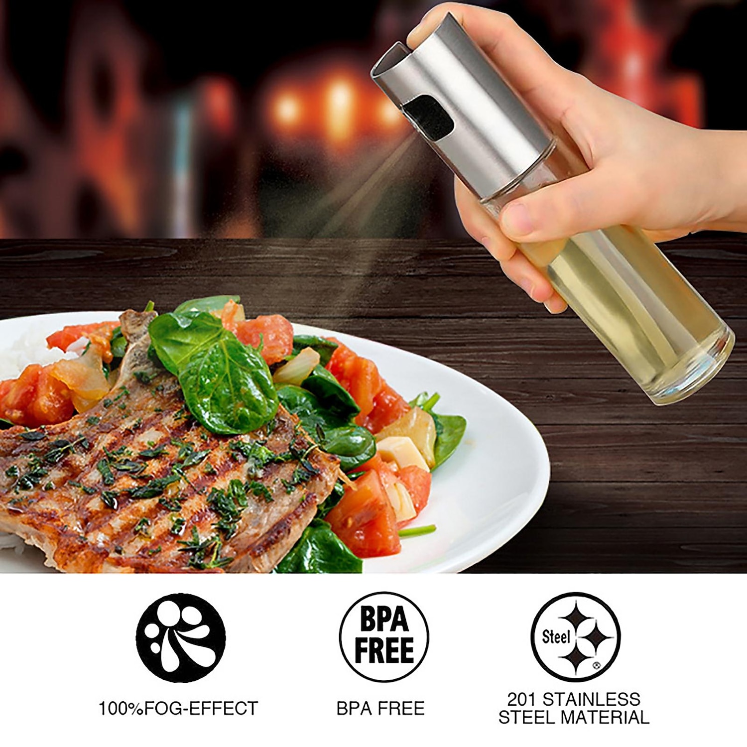 Barbecue Olive Oil Spray Bottle Oil Vinegar Spray Bottle Water Barbecue Grill Sprayer Kitchen Tool 2026 - $7.99 –P5